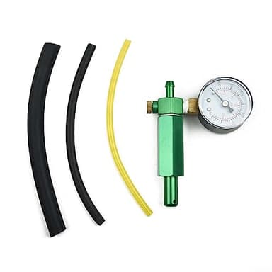 Manometro carburatore,Tester Manometro Perdita Carburatore Pressione Diagnostica,Carburatore Valvola Manometro Kit Strumento di Test Kit Diagnostico