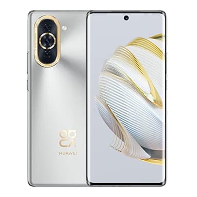Huawei Nova 10 Starry Silver. 6.67 ". OLED. 1080 x 2400. Internal RAM 8 GB. 128 GB. Dual SIM. Main camera 50+8+2 MP. EMUI. 12. 4000 mAh