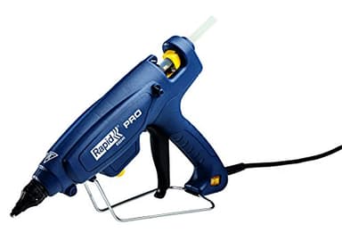 Rapid Pistola per colla a caldo EG340, pistola per colla industriale da 11-12 mm per installazione, uscita 1400 g/h, regolazione temperatura 120°-220°C, ugello intercambiabile, cavo da 2,5 m (5000639)