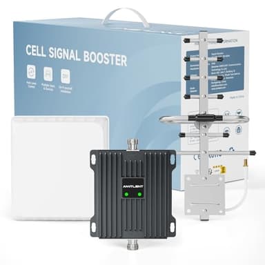 ANNTLENT Amplificatore Segnale Cellulare 5G 4G LTE 3G GSM per banda 20/7, Ripetitore Segnale Cellulare per Operatori Europei Tre, TIM, Vodafone Con Antenna Direzionale Yagi ad Alto guadagno