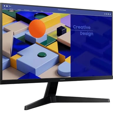 Samsung S24D304GAU Monitor PC 61 cm [24] 1920 x 1080 Pixel Full HD LED Nero (Samsung Essential S3 S24D304GAU sk?rm)