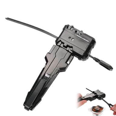 1 Pezzi Lanciatore Blade x，BEY BBX Winder Launcher e maniglie Combinazione manubrio Gyro X nero,B