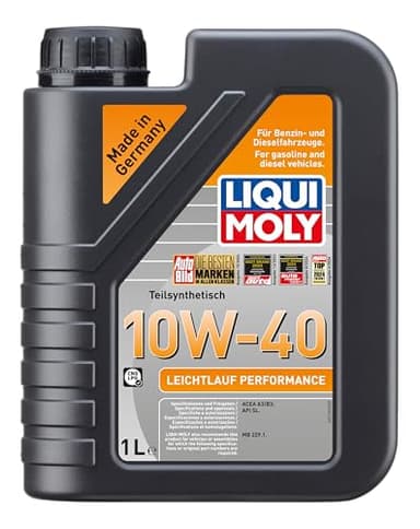 LIQUI MOLY | Leichtlauf Performance 10W-40 | 1 L | Oli motore | semi sintetico | SKU: 2338
