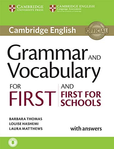 Grammar and Vocabulary for First and First for Schools Book with Answers [Lingua inglese]