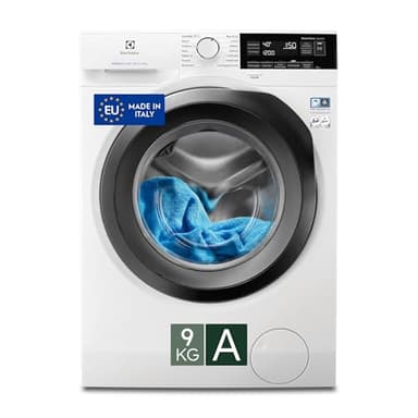 Electrolux PerfectCare 700 Lavatrice a carica frontale EW7F3B94, VaporePro, 9 kg, Classe A, SensiCare System, colore Bianco [Classe di efficienza energetica A