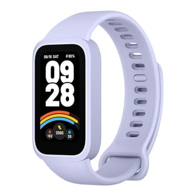 XIAOMI Smart Band 9 Active, smart watch, Schermo TFT 37mm, Monitoraggio Salute: SpO2, Frequenza Cardiaca, Sonno e Stress, 50 modalità sportive, Resistenza Acqua 5 ATM, Durata Batteria 18 giorni, Viola