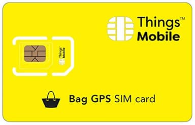SIM Card per BAG GPS TRACKER Things Mobile con copertura globale e rete multi-operatore GSM/2G/3G/4G LTE, senza costi fissi, senza scadenza e tariffe competitive, con 10 € di credito incluso