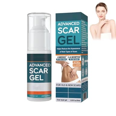 Wonsters Gel al silicone per cicatrici da 30 ml, gel crema per cicatrici, lenitiva per la cura della pelle cream（28）