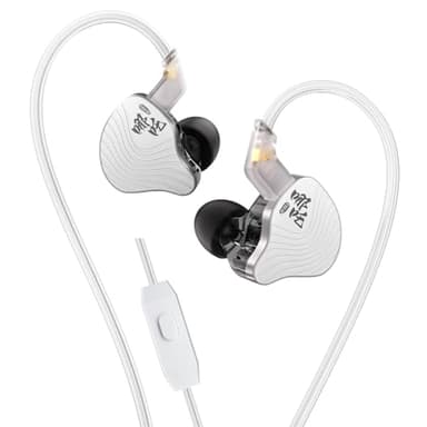 KBEAR NZ02 Auricolari con microfono cuffie in ear IEMs 1DD Gaming Earbuds con Jack da 3,5 mm Deep Bass in Ear Monitor compatibili con PC, PS5, Xbox, Switch, smartphone