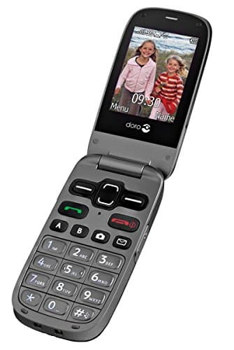 Doro PhoneEasy 621 103g Black Senior phone - mobile phones (320 x 240 pixels, microSD (TransFlash), 2 MP, Single SIM, 3G,GPRS,GSM, 900,1800,1900 MHz)