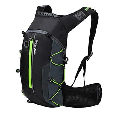 belupai Borsa da bicicletta impermeabile Zaino da alpinista traspirante 10L Ultralight Bike Water Bag Arrampicata Ciclismo Zaino Idratazione