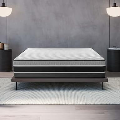 COSMOS - Materasso Matrimoniale 160x200 cm - Altezza 30 cm - Felis - Schiuma Memory HR, Blue Latex, Ergonomico, Anallergico, Ventilato, Solido - 7 Zone Differenziate, Oeko-Tex