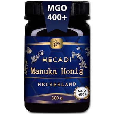 Miele di Manuka 400+ Originale della Nuova Zelanda, con contenuto di MGO confermato 500g