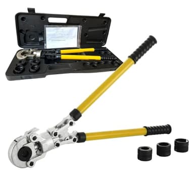 Pinza Crimpatrice Pressatrice Manuale per Multistrato con Matrici 16 20 26 32mm, per raccordi idraulici e diametri multistrato