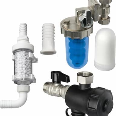 Kit Salva Caldaia a Condensazione con Defangatore Magnetico, Dosatore Polifosfati per Caldaia con ricarica, Neutralizzatore - Protegge l'Impianto da Ruggine, Ferro, Sabbia, Calcare