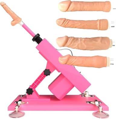 ZQ Lòve Sëx Machine per dộnnẹ,Scopare Macchina,Telescopica Sicura Automatica Strumento Per Massaggi Ad Alta Potenza Funk Machine per pộmpạ Ṥẹx Lộvẹ Machine con 5 Accessori
