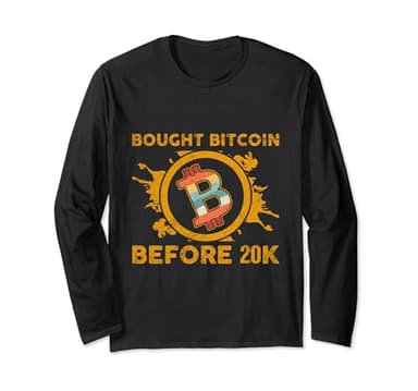 Bitcoin Mining Hardware Blockchain Trading Dimezzamento rialzista Maglia a Manica