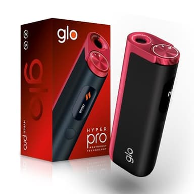 glo HYPER PRO, L'alternativa alla Sigaretta, Ancora più gusto, intensità superiore, 2024, Colore Rosso e Nero