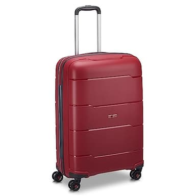 MODO BY RV RONCATO Galaxy trolley medio 66 CM, rigido e con sistema di chiusura con sistema di chiusura TSA - ROSSO SCURO