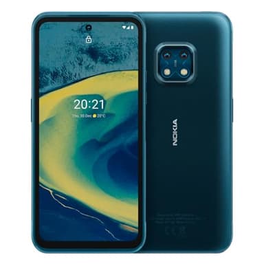 Nokia XR20 Smartphone Rugged 5G, impermeabile e resistente agli urti, Dual Sim, Display 6.67” FHD+, 64GB, 4GB RAM, Dual Camera Ottiche ZEISS, Android 11, Batteria 4630mAh, Ultra Blue [Italia]