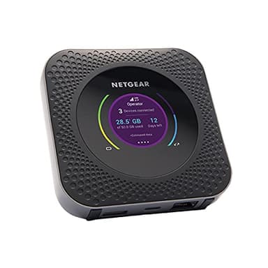 Netgear Nighthawk Router 4G (MR1100) Router WiFi Con Sim, WiFi Portatile per 20 Dispositivi, Velocità download fino a 1Gbps, Saponetta WiFi