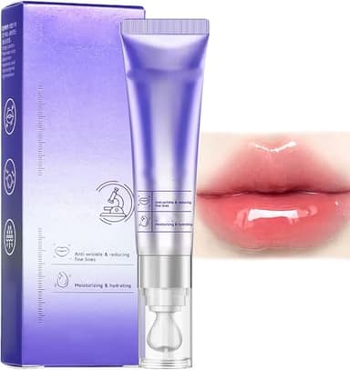 Siero labbra rimpolpante e antirughe, siero idratante per labbra, siero rimpolpante che cambia colore, sieri per la cura delle labbra, olio per labbra secche, rimpolpante, idratante, aumenta