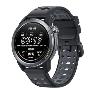 Mibro GS Active2 GPS Running Smartwatch per uomo donna,39g leggero e confortevole,Piano di allenamento,5 ATM Impermeabile,Navigazione,15 Giorni di Durata Batteria,Corsa, Bici, Sci