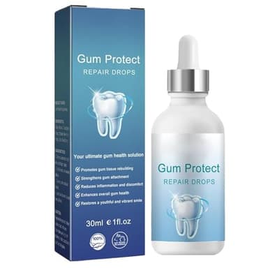 Gocce Di Trattamento Per La Rigenerazione Delle Gengive,Gocce Rigenerazione Gengivale,Ripristino Delle Gengive Restauro Gengivale,30ML