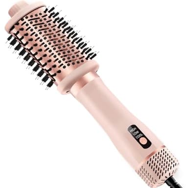 Asciugacapelli Spazzola 4 in 1 One-Step - Tecnologia a Ioni per Asciugatura Rapida, Controllo Crespo ed Effetto Salon | Aria Calda per Capelli Lisci e Voluminosi