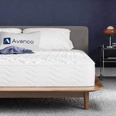 Avenco Materasso 160x200，Materasso Matrimoniale Molle Insacchettate a 3 zone Supporto Personalizzato, Isolamento del Movimento, Nessun Rumore per Migliorare la Qualità del Sonno