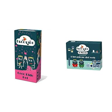 Coco Rido: Hot, Divertente Gioco Da Tavolo per Adulti, Black Humor, Edizione In Italiano & Coco Rido: L'Invasione del Web, Divertente Gioco da Tavolo per Adulti, Black Humor, Edizione in Italiano