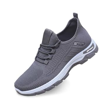 Uomo comode Leggero Scarpe infilare Ginnastica Corsa Ortopediche Senza Lacci Passeggio Sportive Traspiranti Esterno