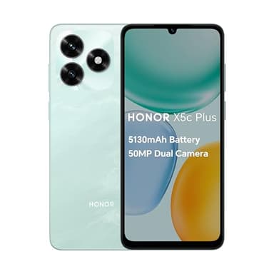 Honor X3C Plus, telefoni sbloccati, 90 Hz, 64 GB, batteria da 5260 mAh, fotocamera Dual Ultra Clear MP, Black Color