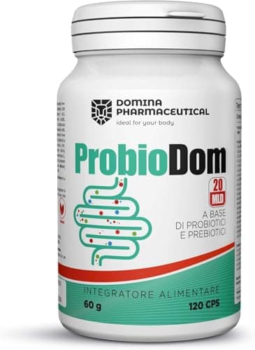 Fermenti Lattici Probiotici [20 Miliardi UFC in 120 Capsulee] Probiotici e Prebiotici per Intestino - Probiotico con 20 Ceppi Batterici per Microbiota Intestinale