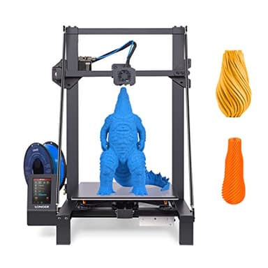 Somanki LK5 Pro Stampante 3D FDM 90% pre-assemblata 300x300x400mm Grande formato di stampa con TouchScreen a colori da 4,3 pollici TMC2208 Driver ultra-silenzioso Struttura triangolare stabile