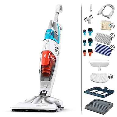 Rowenta Clean & multicast RY8544WH - Pulitore 2 in 1, pulitore e aspiratore allo stesso tempo