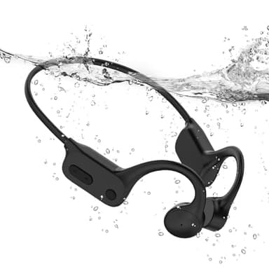 Tayogo Cuffie Subacquee per Piscina IPX8, Cuffie Conduzione Ossea Bluetooth 5.4 con Lettore MP3 da 32GB, Cuffie da Nuoto Impermeabili, Cuffie per Corsa e Ciclismo