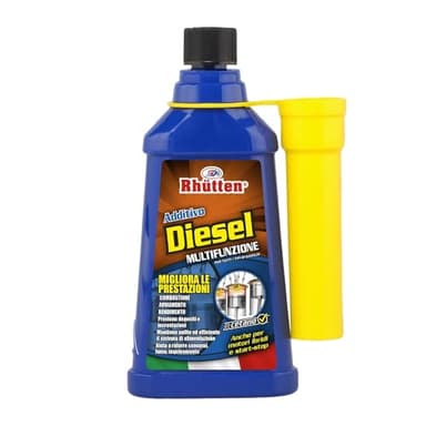 Rhutten, Additivo Diesel Multifunzione, Monodose Superconcentrata, Trattamento Con Cetano, Migliora le Prestazioni, Riduce Consumi, 150ml