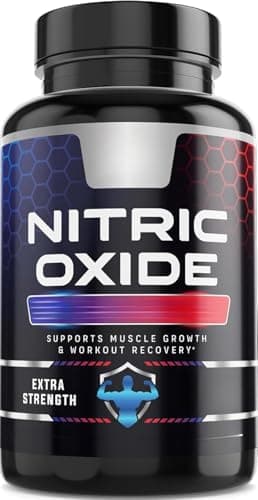 Booster di ossido nitrico extra forte - L-arginina e citrullina 3 volte più forti, i migliori integratori di ossido nitrico per uomini