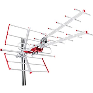Maclean MCTV-855 Antenna esterna TV attiva DVB-T Combo UHF VHF max 100dBμV