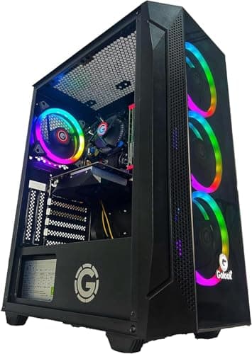 PC Desktop Fisso Gaming • Core i7 • 32GB RAM • Scheda Video GTX750Ti 4GB • 1TB SSD • WiFi • W11 Pro • Computer • HDMI VGA • 4 Ventole RGB - NO TPM