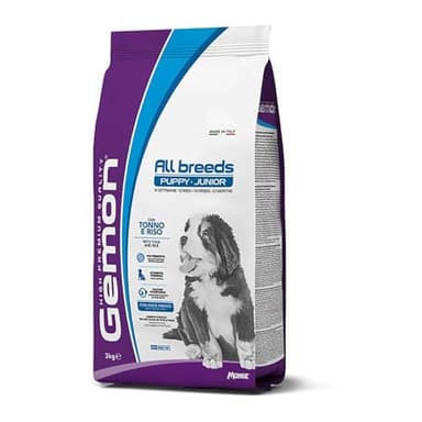 Gemon All Breeds Puppy Junior Tonno e Riso 15kg