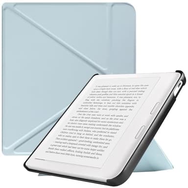 HGWALP Custodia Slimshell compatibile con 7" pollici Kobo Libra Colour (2024) / Kobo Libra 2 (2021) eReader, Ultra Slim Cover Leggera con Auto Wake/Sleep e Stand-Sky Blue