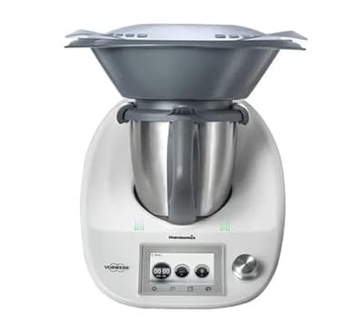 Bimby TM5 Robot da Cucina Multifunzione, COME NUOVO SCATOLATO- Boccale Inox 2 L, Bilancia Digitale Integrata, Motore a Trasmissione Diretta, Display Touch, Set Accessori Inclusi, Garanzia 24 Mesi