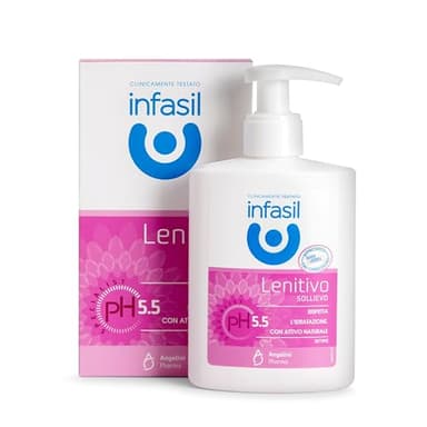 Infasil, Detergente Intimo Lenitivo pH Specialist, Detersione Delicata per Soggetti con Secchezza Intima, Rispetta l'Idratazione, Formula a pH 5,5 con Attivo Naturale, Clinicamente Testato, 200 ml