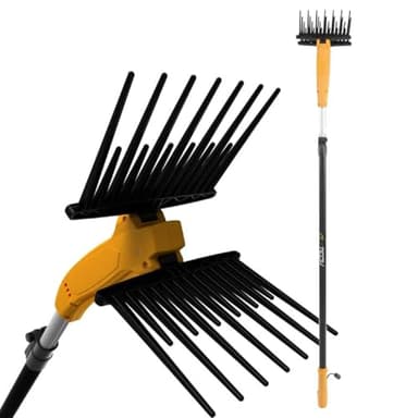 Crisalide® - Olytech Dualcomb 13 Scuotitore Raccogli Olive Abbacchiatore Scuotiolive a Batteria - Nero