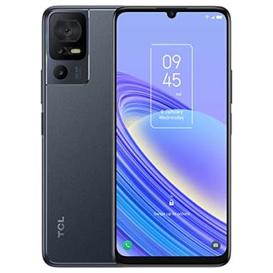 TCL 40SE Smartphone 256 GB,6 GB RAM, Display 6.75" HD+ 90 Hz, Smartphone Android 13, Dual SIM, Camera Tripla 50MP, Telefono Cellulare NFC, 5010 mAh, Grigio