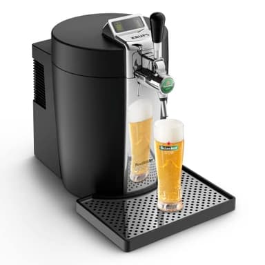 Krups VB700800 BeerTender - Spillatrice per birra, in termoplastica, colore: nero