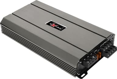 Excalibur X4100.4 Amplificatore Audio Auto 4 Canali 2400W Stereo - 4x600W, con Bass-Boost 12 dB, Amplificatore Subwoofer in modalità Bridge, Low Pass 50-250Hz e High Pass Filter 120Hz-3KHz, Serie 2025