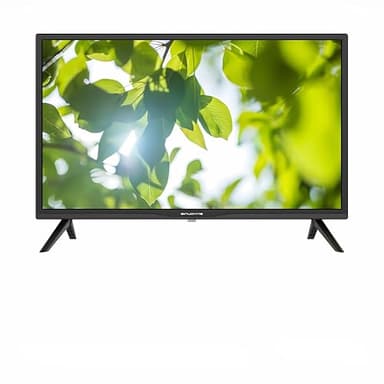 EMPOTEC TV Sinudyne SI24A2250SM 24" Televisore HD 24 Pollici SMART TV Android 12V DVB-T2 DVB-S2 HDMI SPDIF SCART USB per Casa Camper Barca